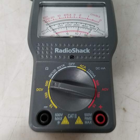 RadioShack 22-602 Clamp-On Ammeter with Detachable Multimeter with case - Untested image number 4