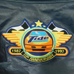 Vintage NASCAR Tide Racing 10th Anniversary 1987-97 Blue Faux Leather Duffel Bag alternative image