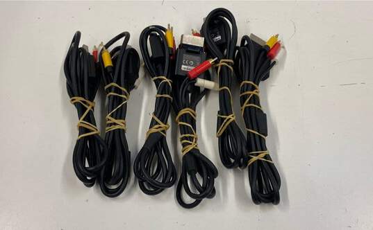 Microsoft Xbox 360 Composite AV Cables, Lot of 6 image number 4