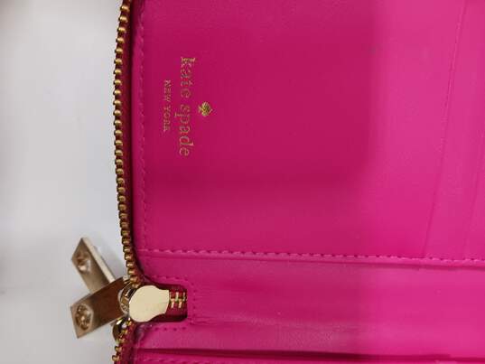 Bundle of Kate Spade Nicola Metallic Leopard Twist & Pink Wallets image number 4