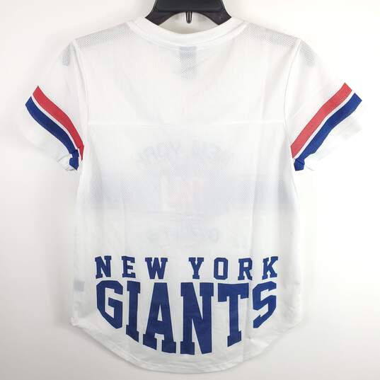 NFL Women White NY Giants Jersey S image number 2