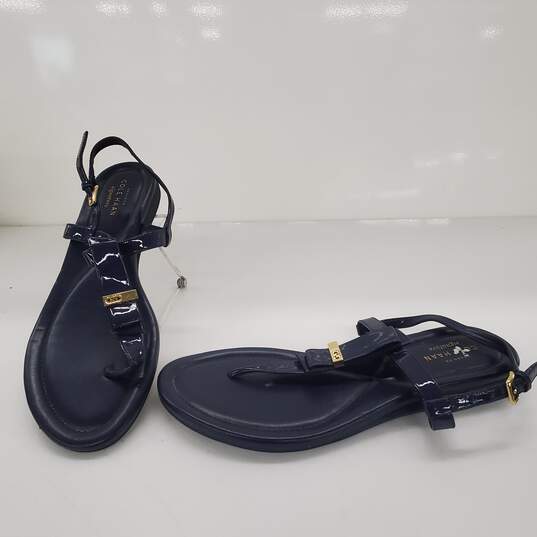 Cole Haan  Signature Women Thong Sandal Shoes Blue Size 8B image number 1