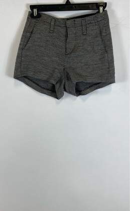 Rag & Bone Womens Gray Houndstooth Flat Front Pockets Hot Pants Shorts Size 27