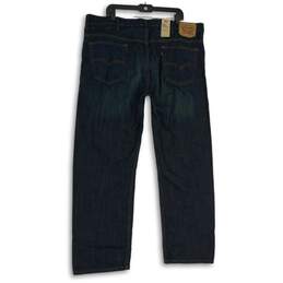 NWT Levi's Mens Blue 569 Denim Loose Fit Straight Leg Ankle Jeans Size 40X32 alternative image