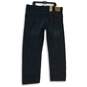 NWT Levi's Mens Blue 569 Denim Loose Fit Straight Leg Ankle Jeans Size 40X32 image number 2
