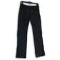 Womens Black Elastic Waist Activewear Pull-On Ankle Pants Size XS image number 2