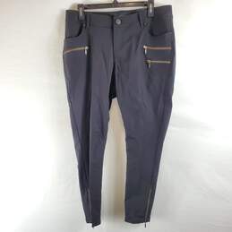 Torrid Women Black Zip Pants Sz 12 NWT