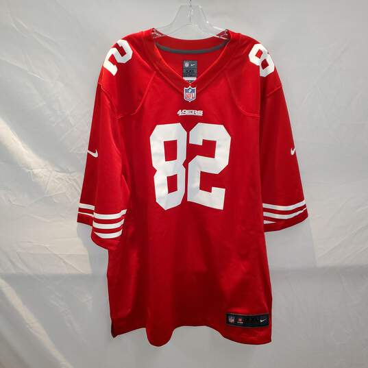 Nike NFL San Francisco 49ers Manningham On Field Football Jersey NWT Size 2XL image number 1
