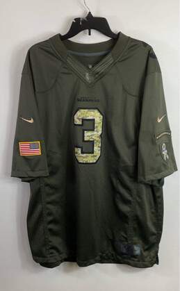 Nike NFL Seahawks Green Jersey 3 Wilson - Size XXL