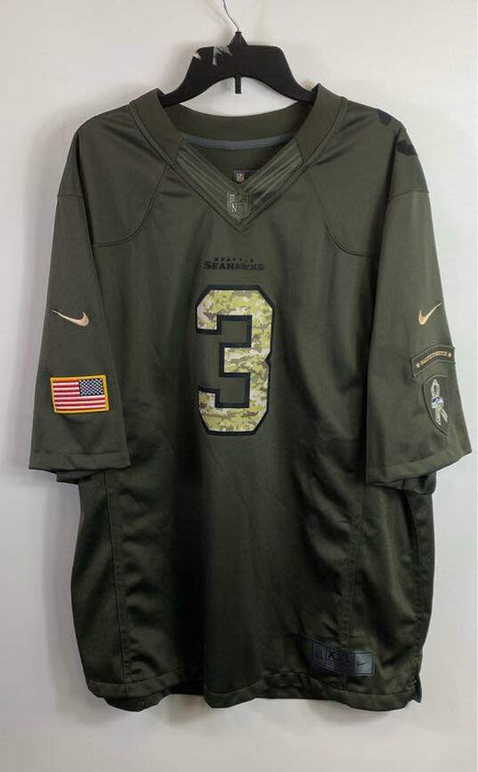 Nike NFL Seahawks Green Jersey 3 Wilson - Size XXL image number 1