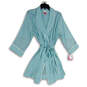 NWT Womens Blue Bridal Happily Ever After Tie Waist Robe Size L/XL image number 1