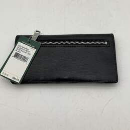 NWT Womens Black Sloan Street Leather Inner Various Card Slot Bifold Wallet alternative image