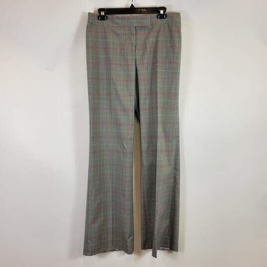 Anne Klein Women Gray Casual Pants SZ 10 image number 1