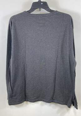 Polo Ralph Lauren Men Gray V Neck Long Sleeve Shirt XL alternative image