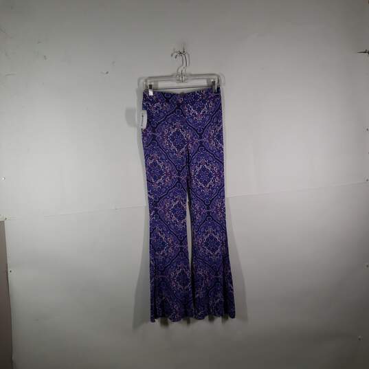 NWT Womens Floral Elastic Waist Pull-On Ankle Legging Size Small image number 2
