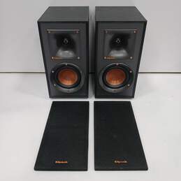 Pair of Black Klipsch Speaker Model R-41M