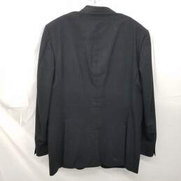 Burberry London Black Wool Men's Suit Jacket alternative image
