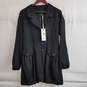 Crea women's black mid length jacket w stitching detail nwt UK 8 / US 4 image number 1
