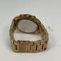 Designer Michael Kors Gold-Tone Chronograph Round Dial Analog Wristwatch image number 4