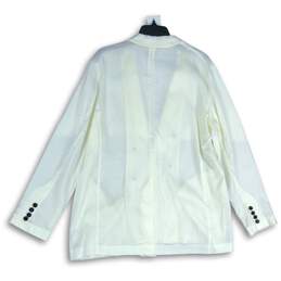 NWT Worthington Womens White Long Sleeve Double-Breasted Blazer XL alternative image