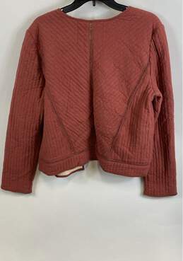 NWT Anthropologie Akemi + Kin Womens Brown Long Sleeve Open Front Jacket Size L alternative image