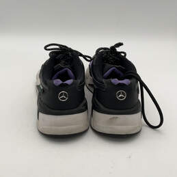 Womens RS-X 306499-05 Black Purple Lace-Up Low Top Sneaker Shoes Size 11 alternative image