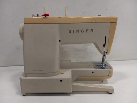Vintage Singer Stylist 534 Sewing Machine with Case image number 3