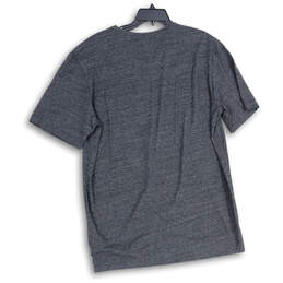 Mens Gray V-Neck Chest Pocket Short Sleeve Pullover T-Shirt Size X-Large alternative image