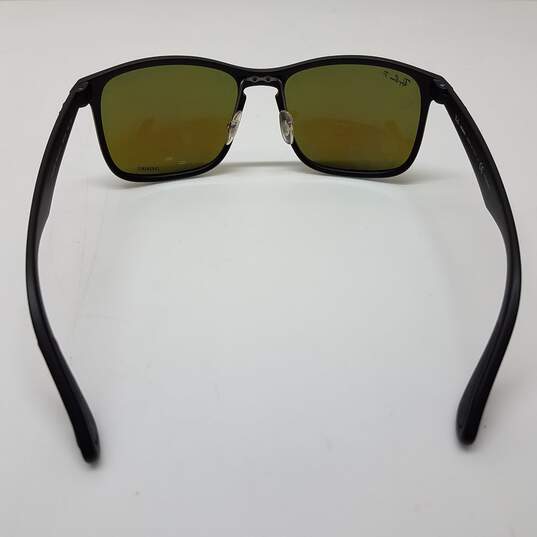 Ray-Ban Chromance Black Frame Blue Polarized Sunglasses RB 4264 image number 3