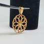 14k Gold Seed of Life Pendant 5.7g image number 2