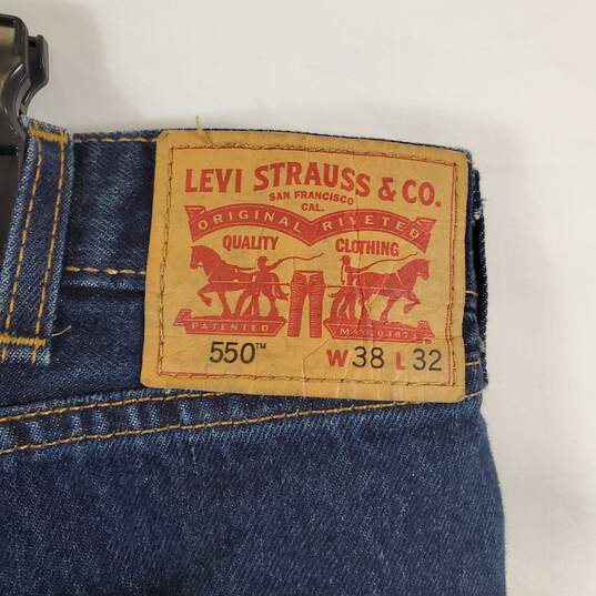 Levi's Men's Blue Jeans SZ 38 X 32 image number 4