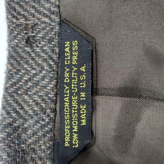 A. Foxx Men's Grey 2 Button Blazer Size M image number 3
