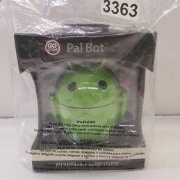 Go Groove Pal Bot Portable Speaker System, Bright Green, 4W RWS, 8W PEAK NIP