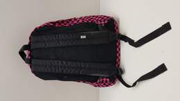 Vans Off The Wall Pink Checkered Backpack alternative image