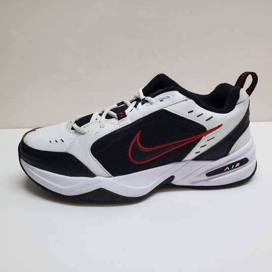 Nike Air Monarch IV Mens Sneaker 415445 101 White/Black Size 10 image number 2