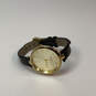 Designer Kate Spade Gold-Tone Leather Strap Round Dial Analog Wristwatch image number 2