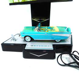 KNG America 1957 Chevy Bel Air Blue 57 Chevrolet Convertible Table Lamp alternative image