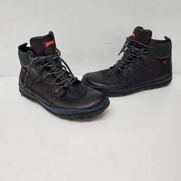 CAMPER MN's Black Leather Goretex Boots Size 11.5 alternative image