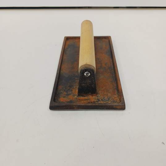 Vintage Cast Iron Grill Press image number 3