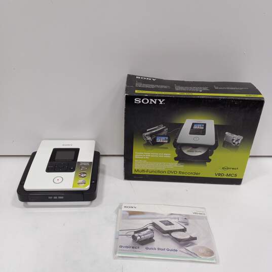 Sony VRD-MC5 Multi-Function DVD Recorder IOB image number 1