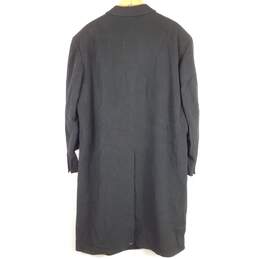 Pierre Cardin Men Black Wool Coat S NWT alternative image