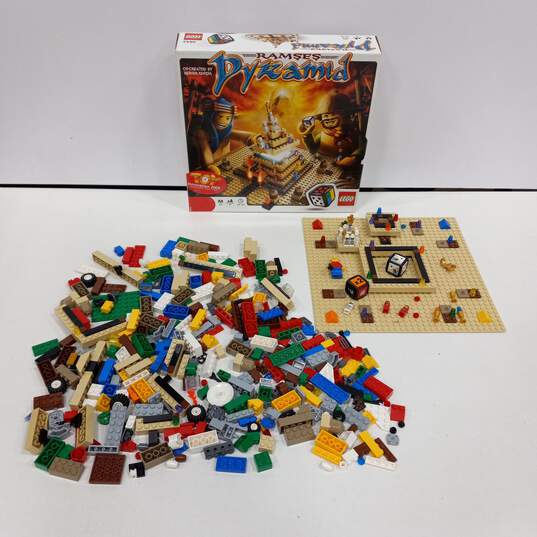 Ramses Pyramid Board Game & Lego Chain Reaction Book w/ Legos image number 2