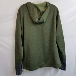The North Face men's green zip fleece size XL great condition alternative image