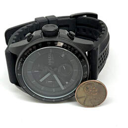 Designer Fossil Decker Chronograph Black Round Dial Analog Wristwatch alternative image