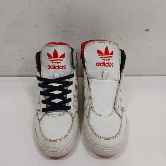 Adidas Hardcourt Shoes White/Black/Red Women's Size 7 image number 1