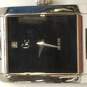 Guess GC1000 Stainless Steel Black Dial Tank Watch image number 2