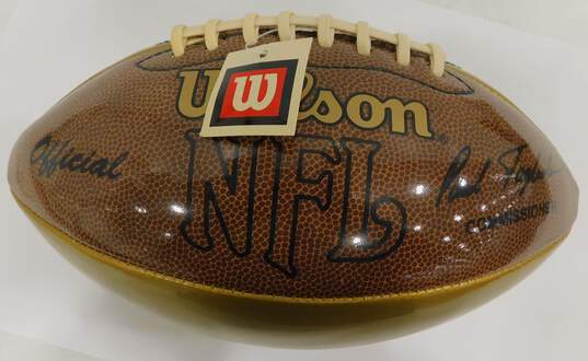 HOF Peyton Manning Autographed Wilson Football w/ COA Colts Broncos image number 7