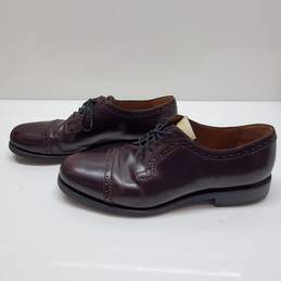 Gucci Mens' Brown Leather Derby Dress Shoes Size 11 AUTHENTICATED alternative image