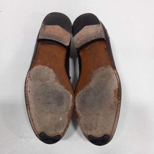 Allen Edmonds Men's Brown Leather Dress Shoes Size 12 image number 5