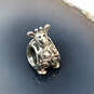 Designer Pandora S925 ALE Sterling Silver Giraffe Slide Beaded Charm image number 3